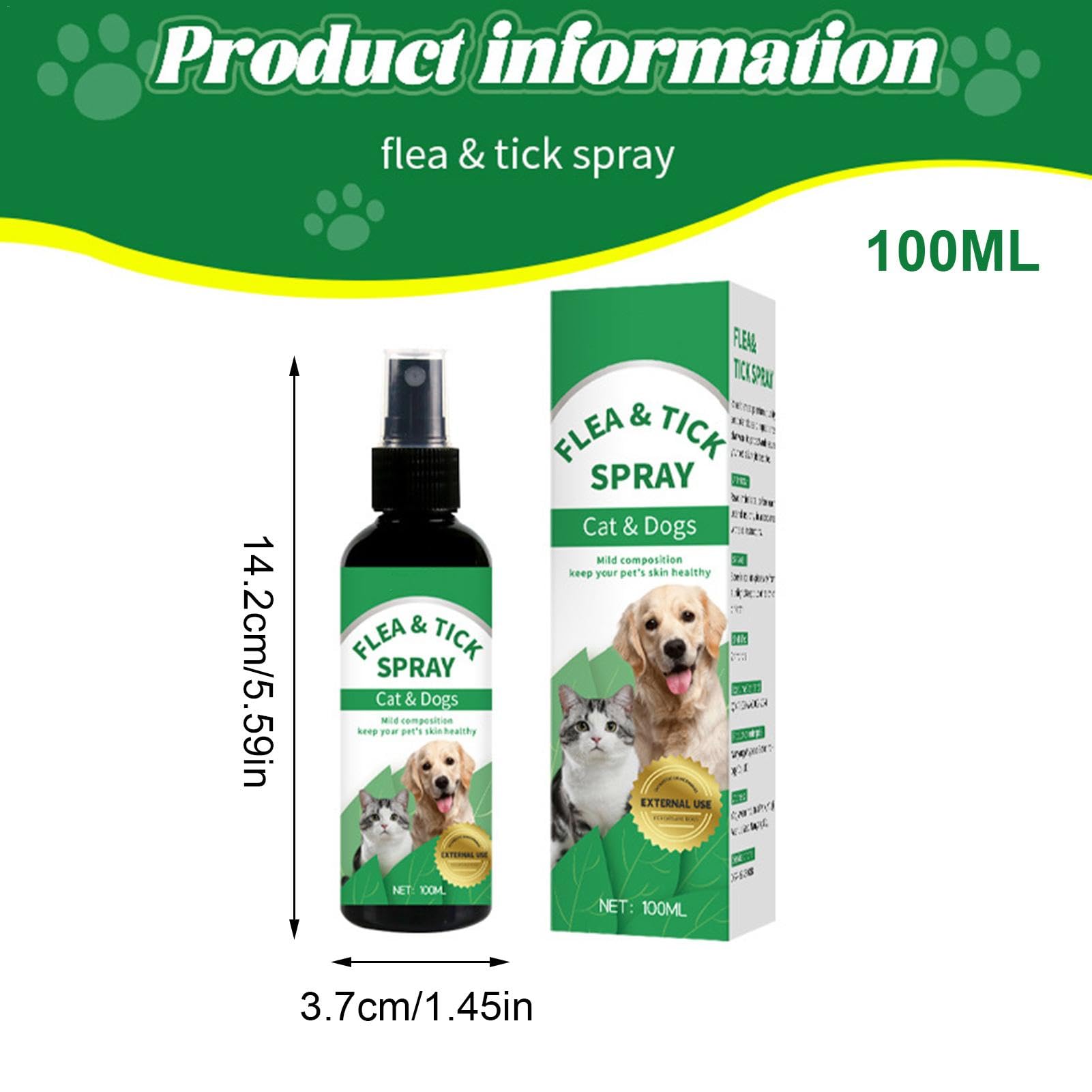 Amazon | ペット駆虫液 猫 ノミダニ駆除薬 、ペット用ダニよけスプレー